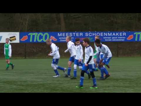 DWO JO13-2  -  SJZ JO13-1  tweede helft  25-2-2017