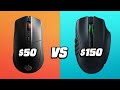 $50 vs $150 Wireless Gaming Mouse: Razer Naga Pro VS Steelseries Rival 3 - Is It Worth It?