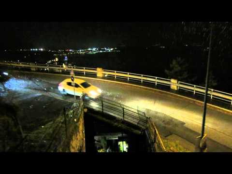 Standseilbahn 1820.01 Territet - Glion Bergfahrt nachts - Funiculaire