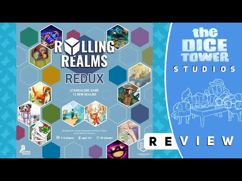 Rolling Realms Redux Review: Play One Game?  How About Nine?