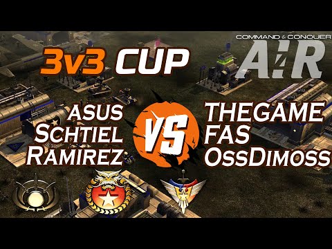 3V3 CUP : ASUS Team vs THEGAME Team (GENERALS ZERO HOUR)
