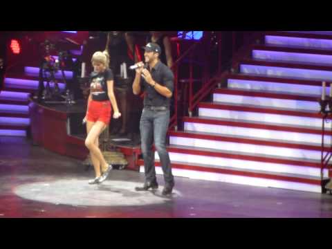 Taylor Swift and Luke Bryan | Nashville 9-19-13