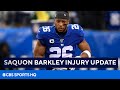 Saquon Barkley on Track for Start of the Season | CBS Sports HQ