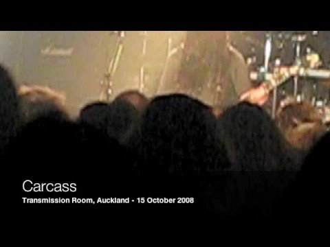 Carcass - Transmission Room, Auckland, 2008
