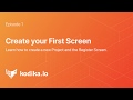 Create your First Screen | Kodika iOS App Builder