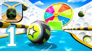 Going Balls - Gameplay Walkthrough Part 1 - ALL BALLS UNLOCKED & BONUS LEVELS (iOS, Android)
