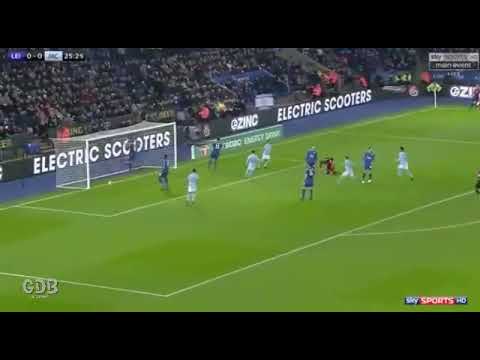 Gol de Bernardo Silva - Leicester City 0 x 1 Manchester City - Carabao Cup