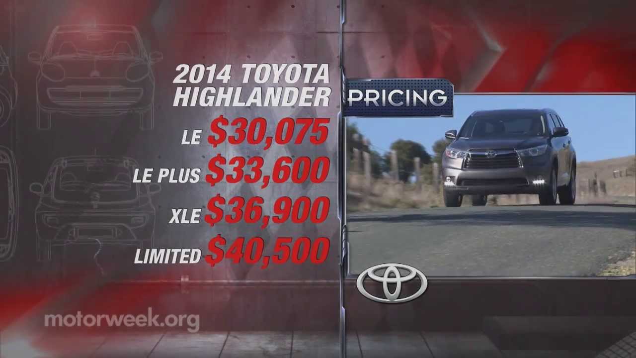 Road Test: 2014 Toyota Highlander