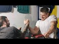 ARM WRESTLING PRACTICE!