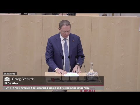 Georg Schuster - Abkommen mit Kuba - 8.11.2018