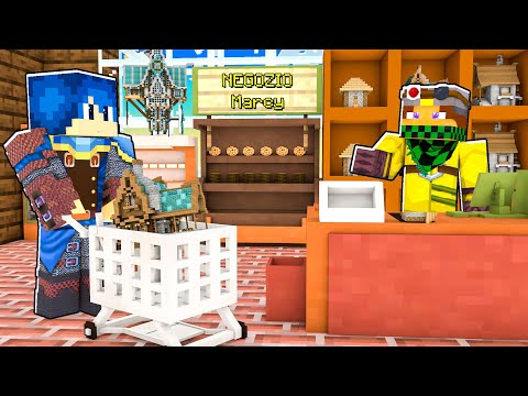 HO COSTRUITO IL MIO NUOVO NEGOZIO - VITA IN CITTÀ 2 - Minecraft