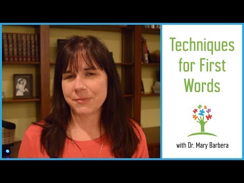 Using ABA Techniques to Develop First Sounds and Words in Children with Autism