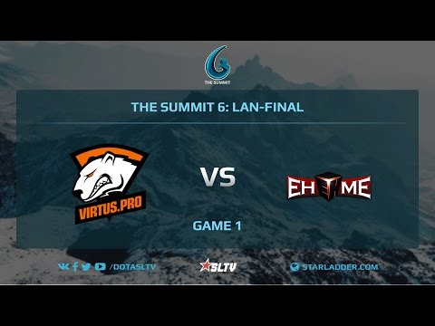 VirtusPro vs EHOME, Game 1, The Summit 6, LAN-Final