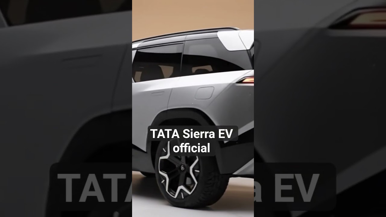 TATA Sierra EV Teaser OUT ⚡🔥 | Official Launch Confirmed! First Look Revealed #sierra