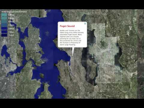 Sea Level Rise Animation in Google Earth | Transition Studies