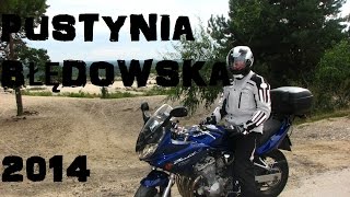 preview picture of video 'Pustynia Błędowska - wycieczka motocyklowa 2014 (Suzuki Bandit 600s)'