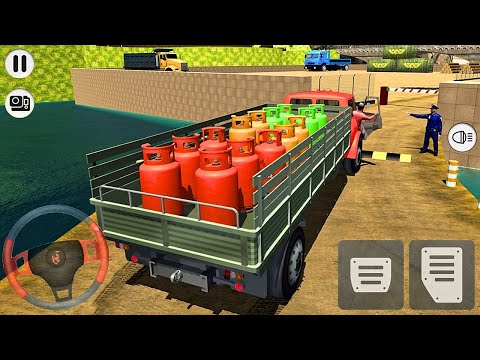 Offroad Cargo Transport Truck Driving Simulator 3D - Android Gameplay | Truck Games