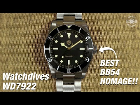 BEST BB54 homage | Watchdives WD7922 "BB54" review