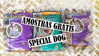 Amostras grátis: Rações Special Dog