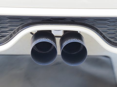 F55 MINI Cooper S Dinan Exhaust vs Stock