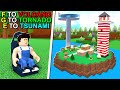 I SUMMONED NATURAL DISASTERS IN Build A Boat