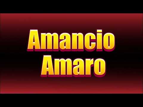How to pronounce Amancio Amaro?(SORT OF CORRRECTLY...)