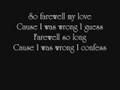 Farewell by Rosie Thomas w/ lyrics