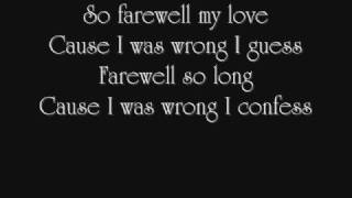 Farewell by Rosie Thomas w/ lyrics