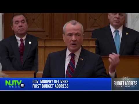 Phil Murphy on millionaire's tax 2019 Budget Address