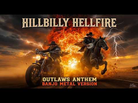 🔥Outlaw's Anthem 🪕 Hillbilly Hellfire 💀 Bluegrass Power Metal ⚡