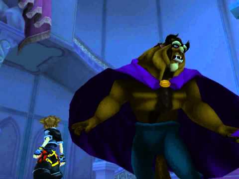 Kingdom Hearts II, English cutscene: 138 - Belle's Scream - HD 720p