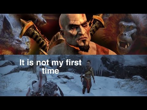 All this time Atreus never know Kratos could fight without a Shield