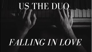 Us the duo - Falling in love Piano tutorial