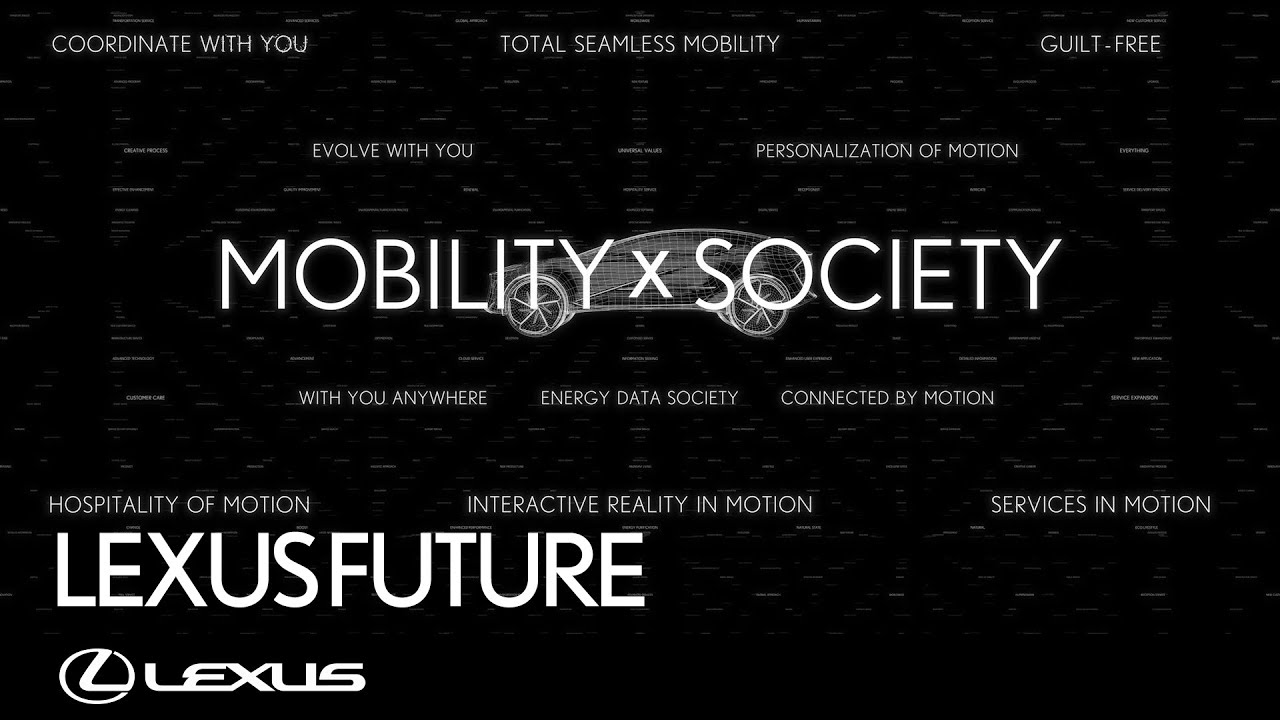 LEXUS FUTURE｜MOBILITY ☓ SOCIETY
