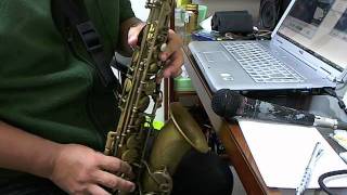 GERALD ALBRIGHT ALTO SAX SOLO COVER (Quincy Jones Tomorrow)