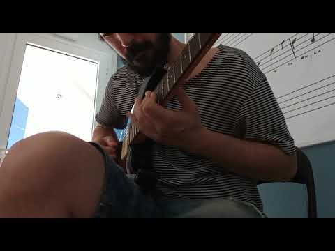 Frank Gambale - Little charmer arpeggio section (Great fusion arpeggios lick)