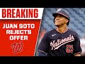 Reports: Juan Soto REJECTS 15-year $440M offer, Nationals entertain trade | CBS Sports HQ