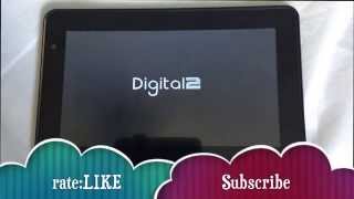 Digital2 Pad Deluxe 7" 4GB Android 4.1 Tablet HOW TO RESET to Factory Settings