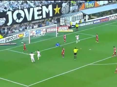 Gols - SANTOS FC 2 x 0 Mogi Mirim - Quarta-Final Paulistão 2012