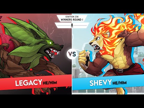 Ignition 236 - Winners Round 1 - Legacy (Sylvanos) Vs Shevy (Zetterburn)