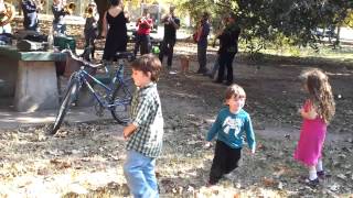 Minor Mishap Marching Band - rehearsal in Holly Shores Park