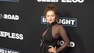 Emma Kenney Sleepless Premiere Red Carpet