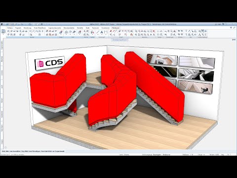ALLPLAN 2020 Treppenmodellierer - Lichtraumprofil