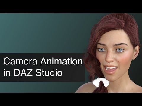How to create a Camera Animation in DAZ Studio