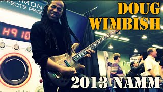 Doug Wimbish at the 2013 NAMM Show at Eventide's booth