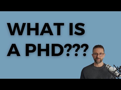 What is a PhD? The real answer...