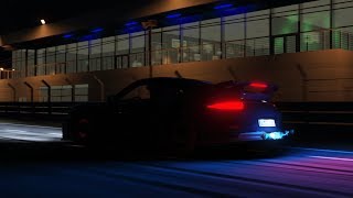 Porsche 991.1 GT3 vs Supercars at Night Le Mans