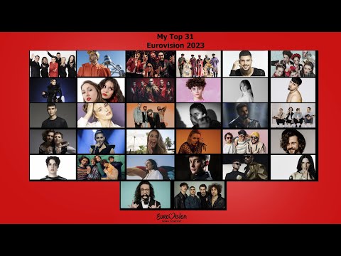 My Top 31 | ESC 2023 | + 🇬🇧 🇮🇱