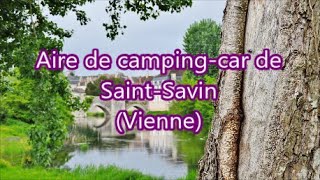 Aire de camping car de Saint-Savin Vienne 86