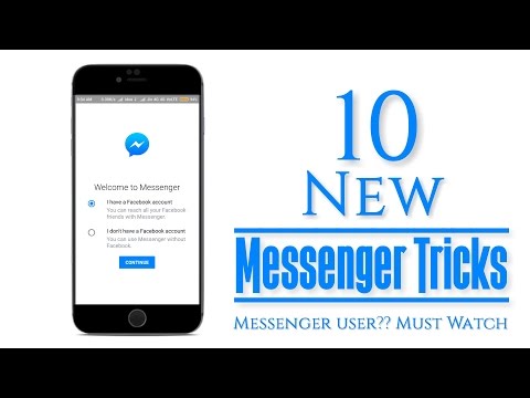 10 New Hidden Trick of Messenger 2017 | that you don't use
